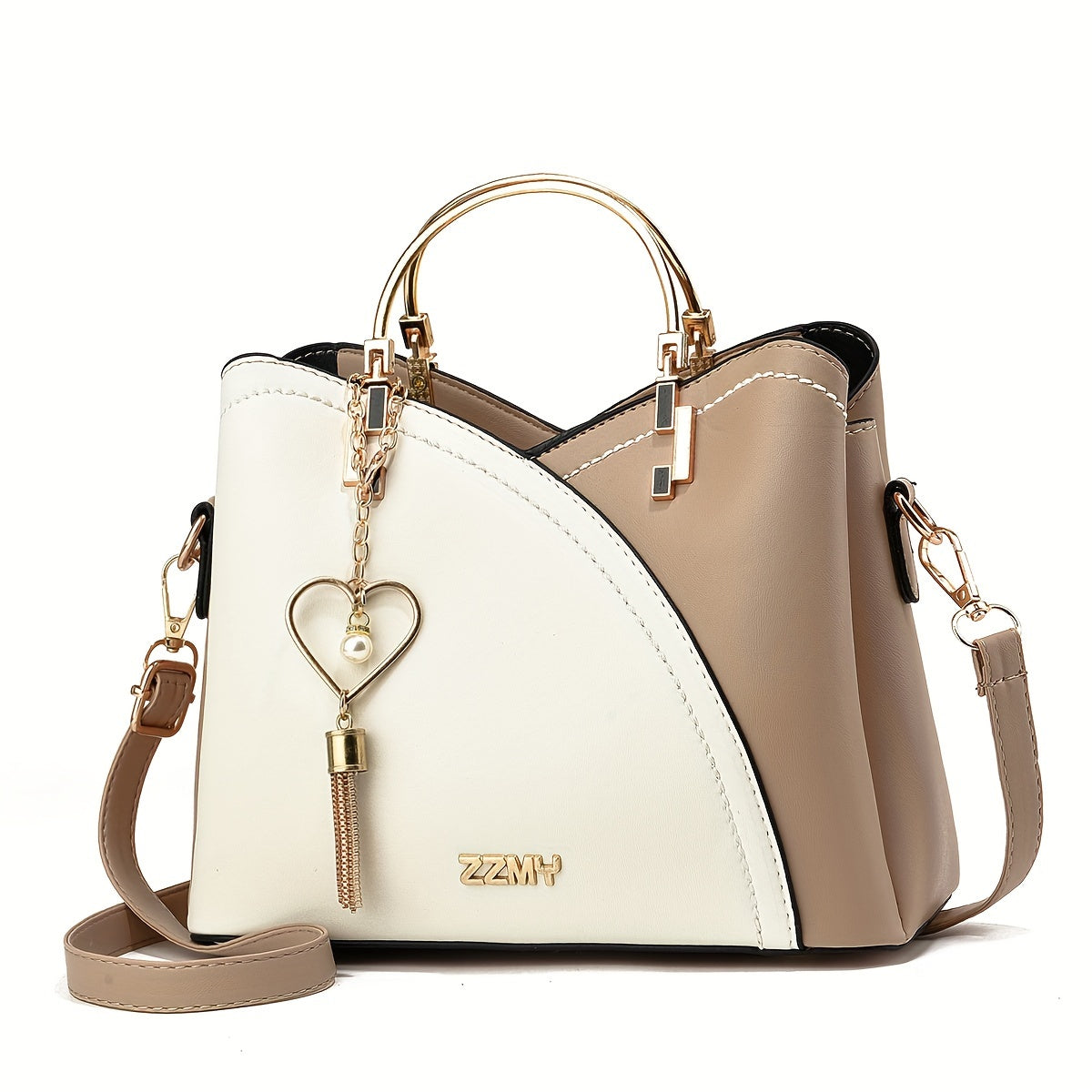 Onalar kuni sovg'asi: zamonaviy onalar uchun qarama-qarshi ranglarda uslubiy kichik yelka sumkasi, Pasxa uchun mukammal.