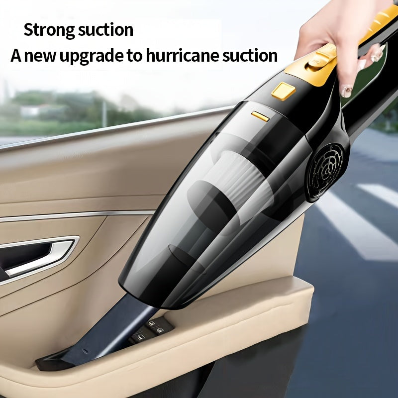 Handheld Car Vacuum Cleaner 4KPa Suction 100W 0.3L Dust Cup 5m Cord No Battery