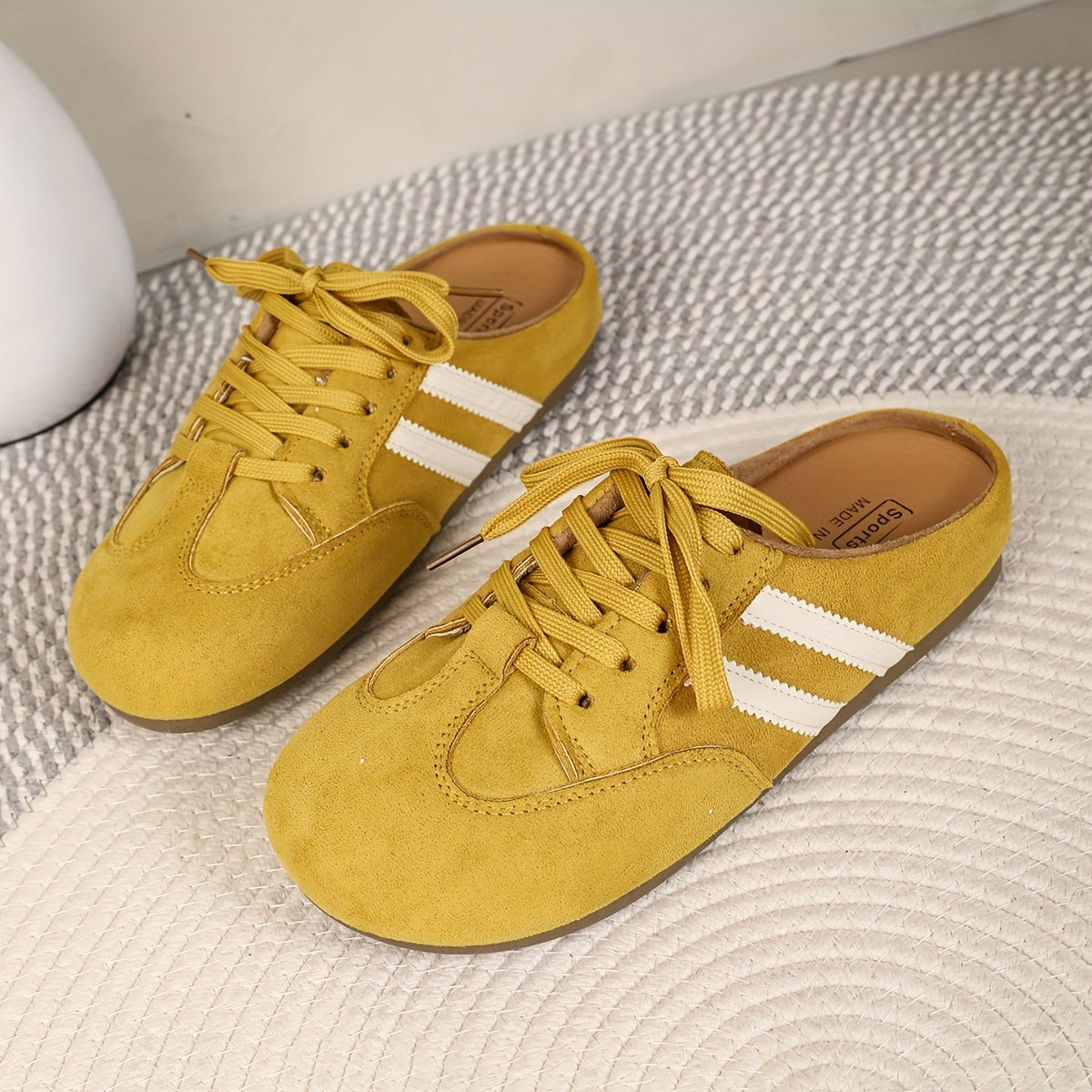 Women's Beige Synthetic Slip-On Sneakers with Cushioned EVA Insole