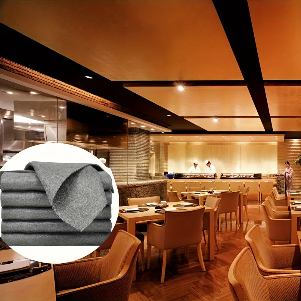 Набор из 4 микрофибровых салфеток для очистки окон, зеркал и поверхностей