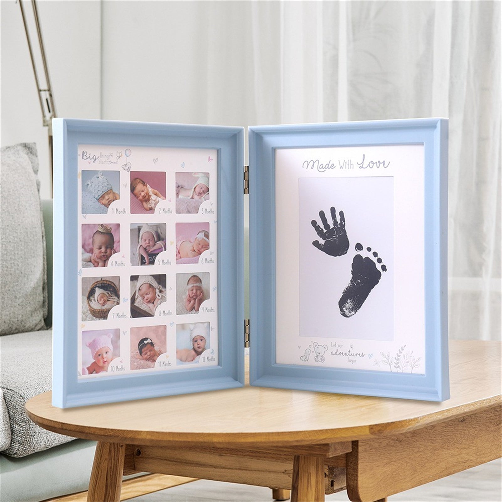 Baby Memory Photo Frame for 100 Days and Holiday Keepsakes