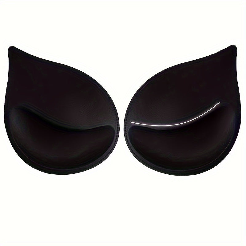 Inserciones de sujetador push-up de algodón transpirable para mujer en blanco, negro y beige para soporte y comodidad