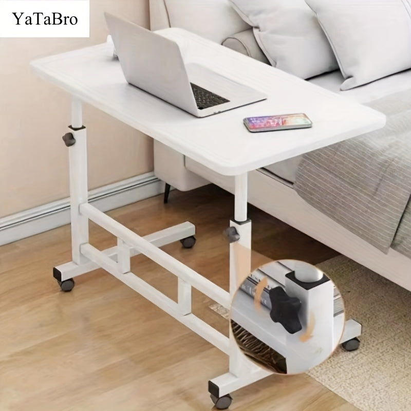 Universal Pulley Folding Study Table with Height Adjustable Large Desktop