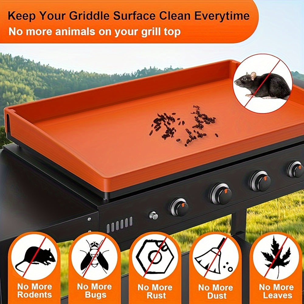 Silicone Grill Cover for Blackstone Grills Full Surface Protection Dishwasher Safe Outdoor Cooking