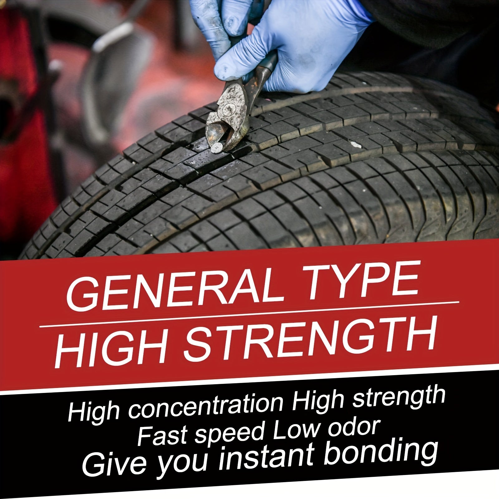 Instant Glue for Car Tire Repair High Strength Waterproof 20G