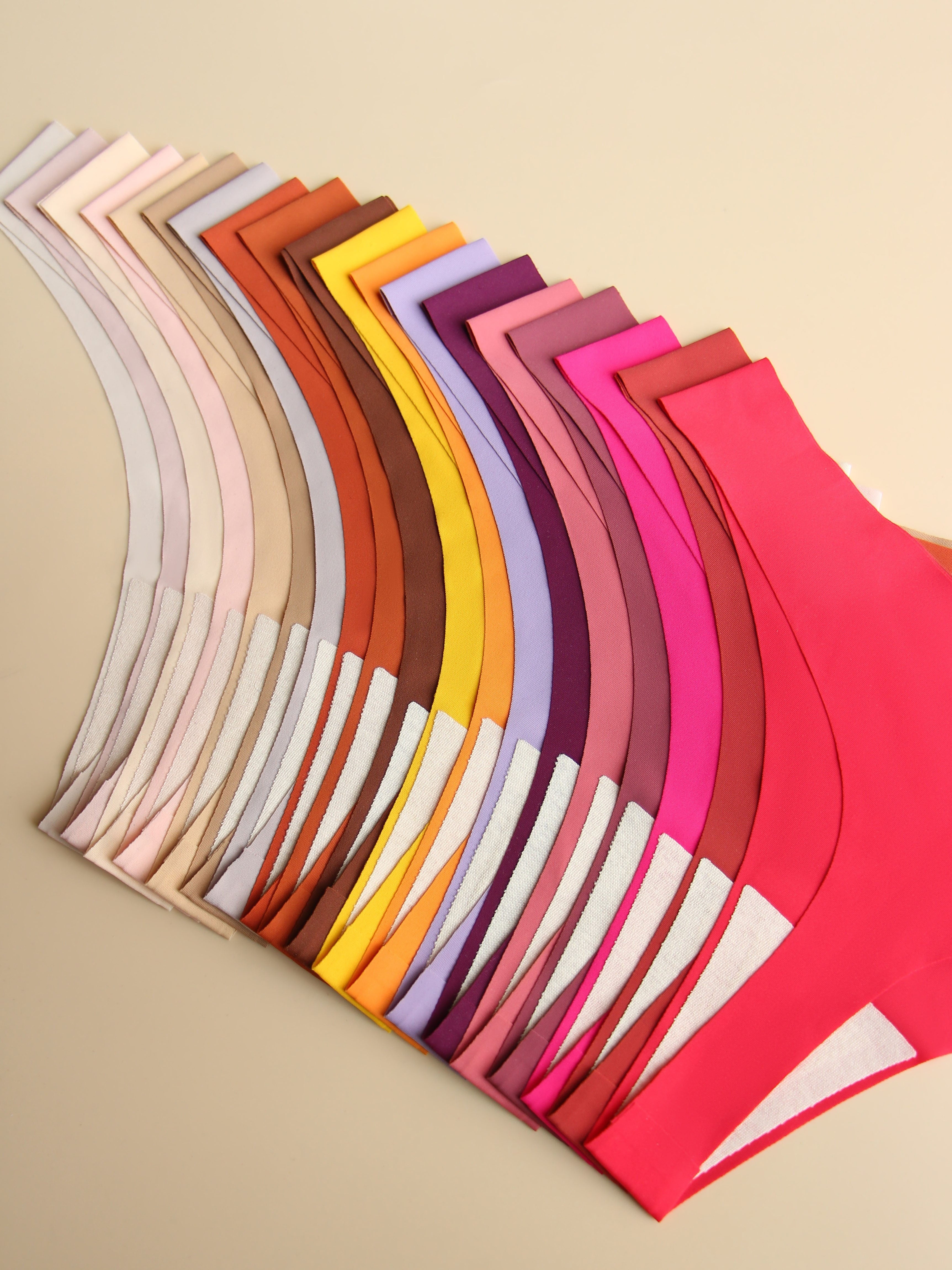 Women's Thong Underwear Pack of 12 Breathable Plain-Colored Comfortable