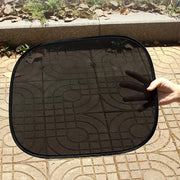 Авто-зонт солнцезащитный УФ-защита присоска теплоизоляция внутренняя штора блок 2 шт.