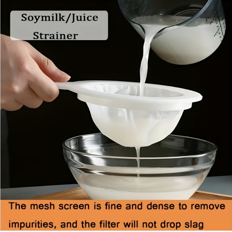 Filtro de malla para leche de soja, café, yogur, duradero, material de PC, dispensador