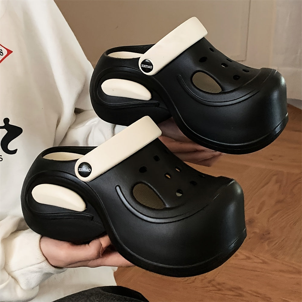 Women's EVA Platform Clogs Thick Sole Casual Slip-On Shoes