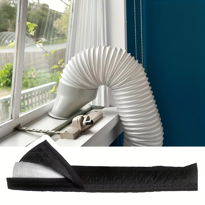 Flexible Air Conditioner Hose Cover, Easy Install, No Electricity Needed