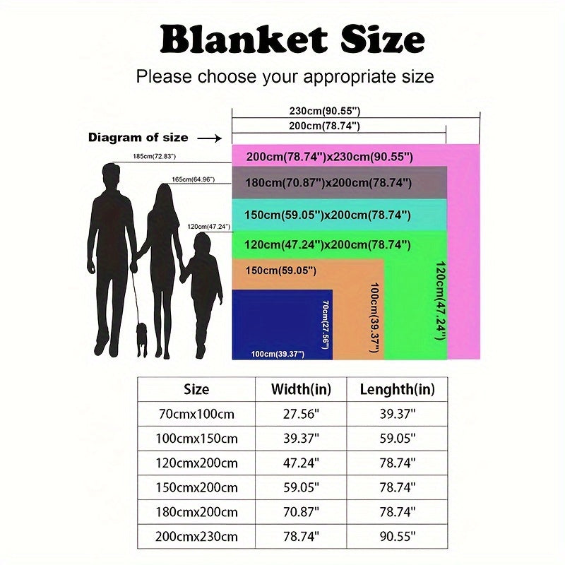 Geometric Jacquard Throw Blanket All-Season Polyester Taffeta White Bedding