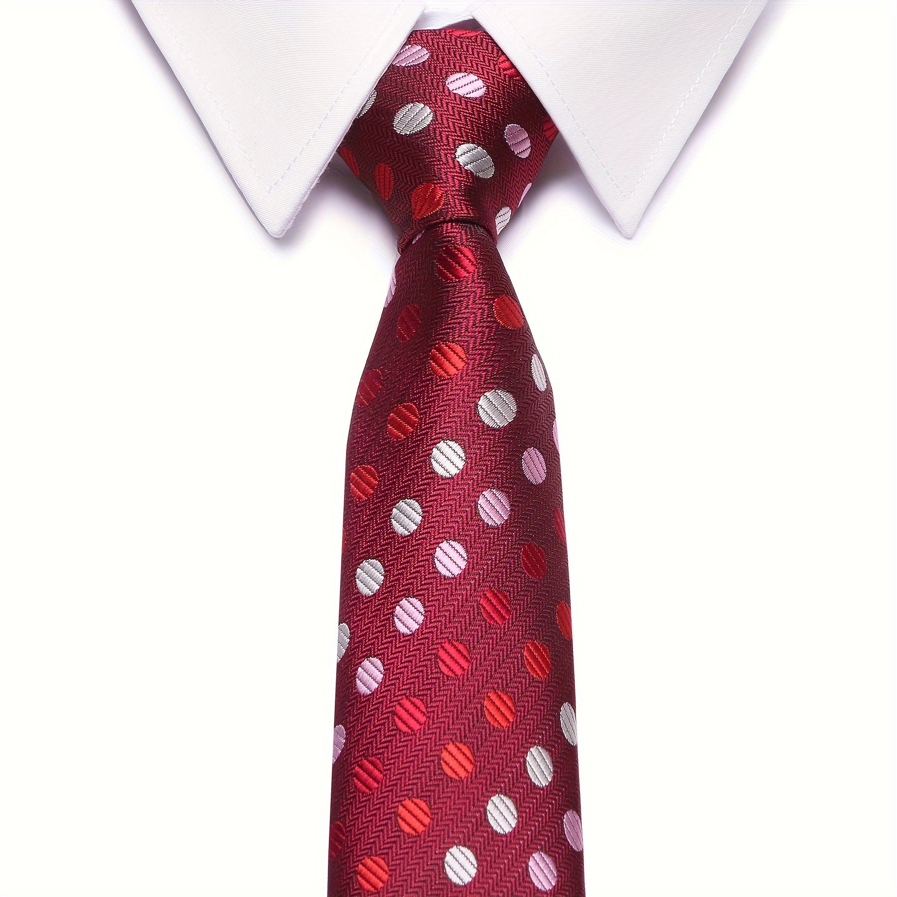 Men's Retro Elegant Patterned Tie for Casual and Formal Wear
