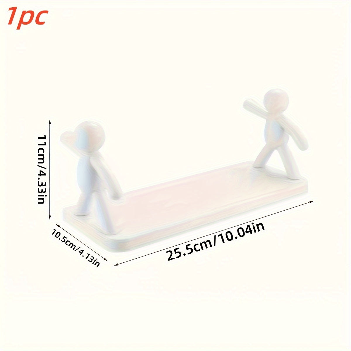 Multi-Purpose Wall Organizer with Hooks and Shelf for Bathroom No-Drill Ceramic Surface