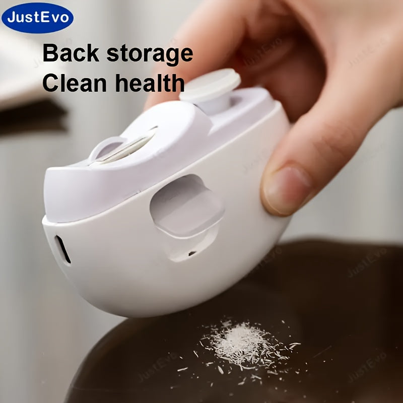 USB zaryadlash, LED chiroq va qayta zaryadlanadigan litiy batareyasi bilan elektr tirnoq kesgichi va polirovka qiluvchi. Uy manikyuri uchun mukammal, ideal 14-fevral sovg'asi. Zamonaviy tirnoq parvarishi uchun zarur.