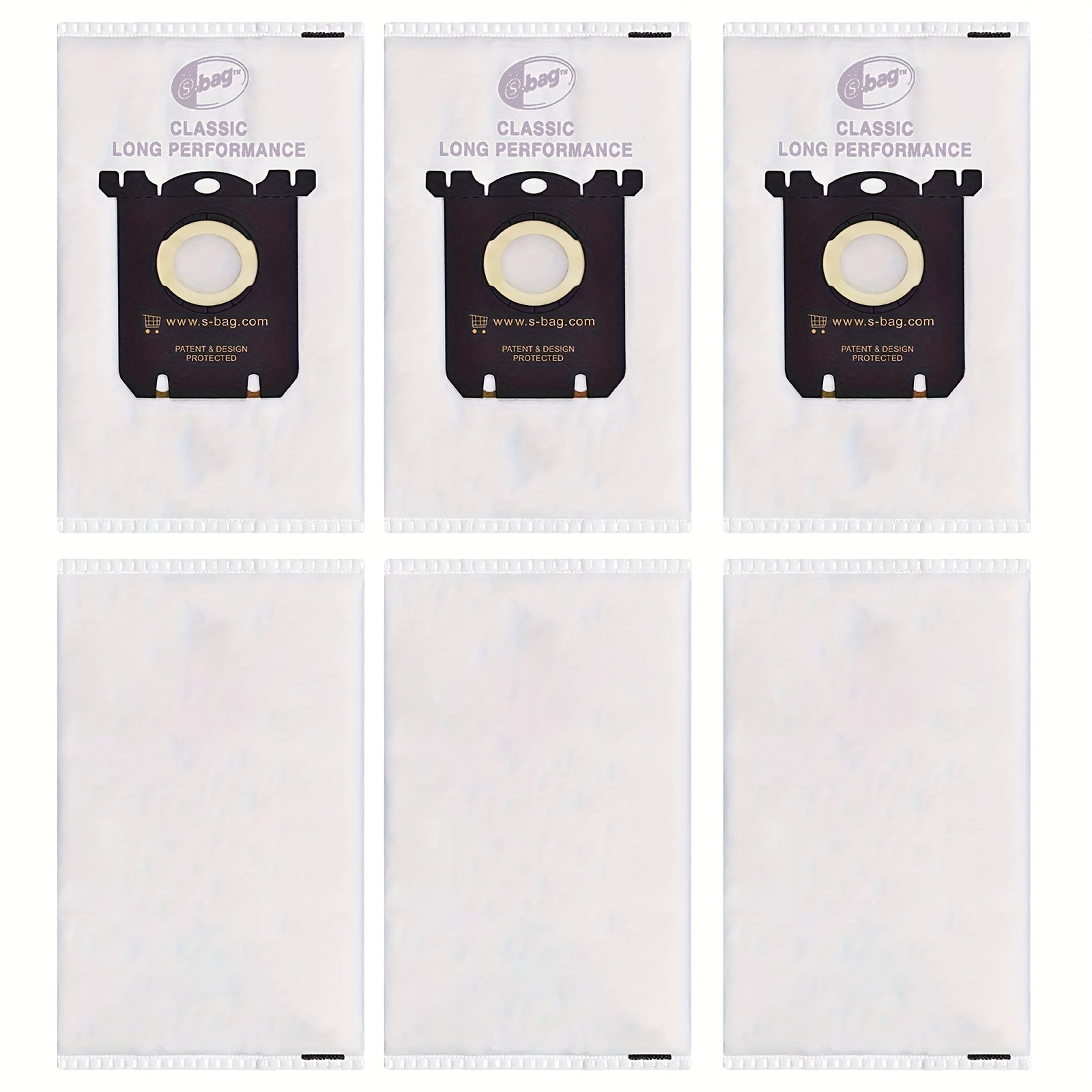 Vacuum Replacement Bag for Canister Vacuum Models EL200F EL8500 EL202G EL4100 EL4200 EL6985 EL7000