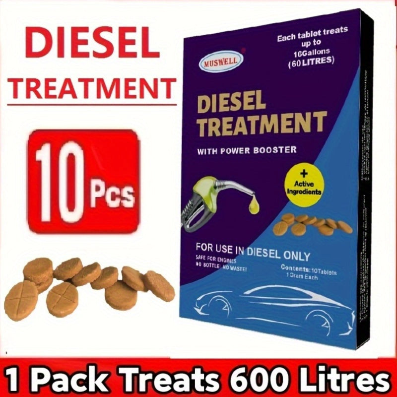 Diesel Fuel Additive Tablets for Engine Efficiency and Injector Performance