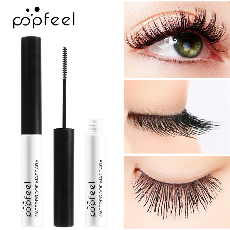 Waterproof Curly Mascara Long-Lasting Smudge-Proof Makeup