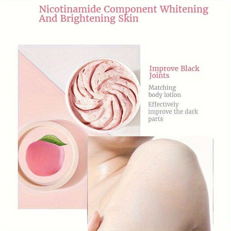 Exfoliante corporal de durazno 200g Pasta exfoliante para todo tipo de piel