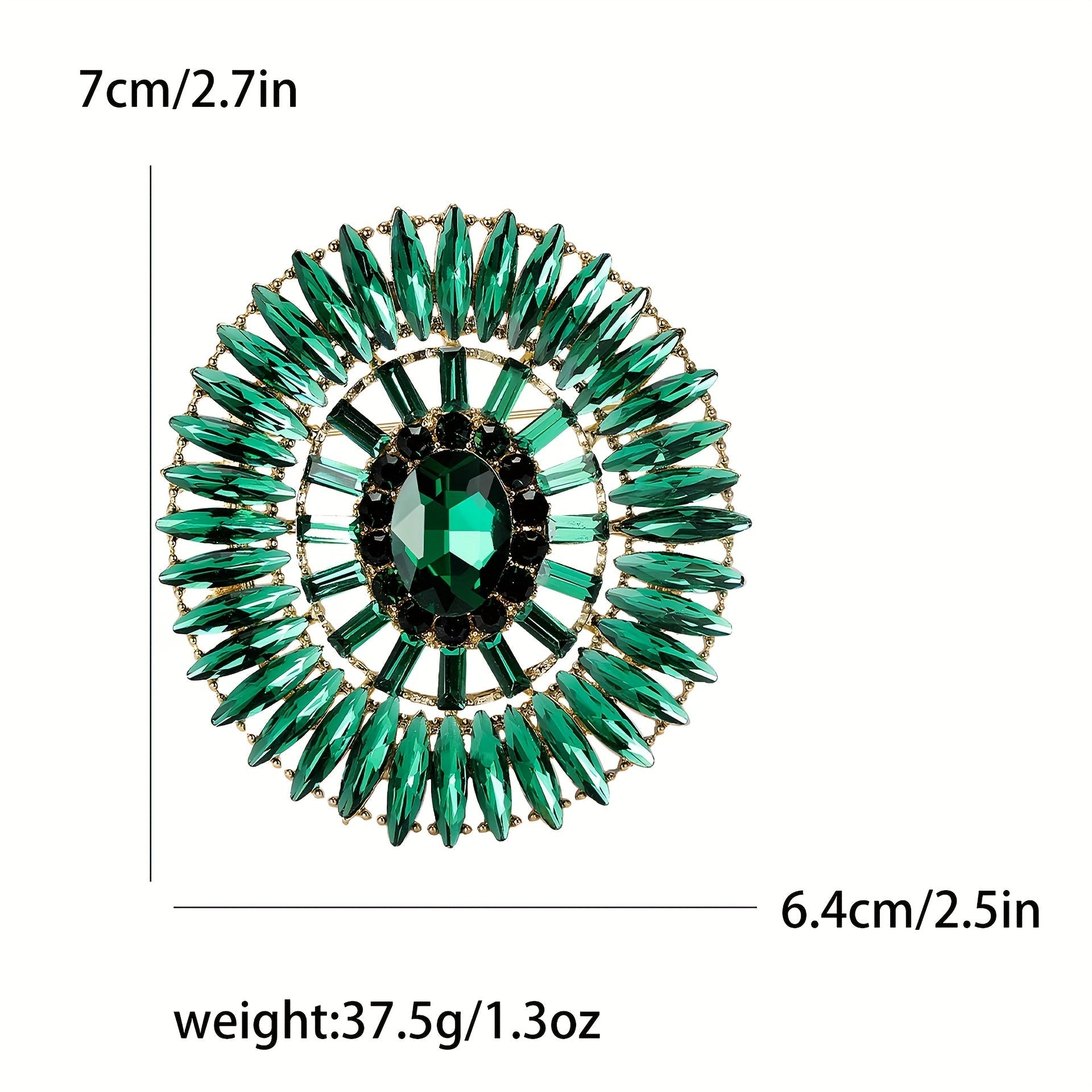 Роскошная красная кристаллическая брошь с маркезитными формами - стильный и уверенный модный аксессуар для женщин