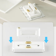 Bir parcha qo'l yuvish uchun bepul foydalaniladigan statik mop, qo'l bilan ishlatiladigan ikki tomonlama avtomatik qopqoq, bir nechta xonalar uchun dangasa stol tozalagich, shisha artish.