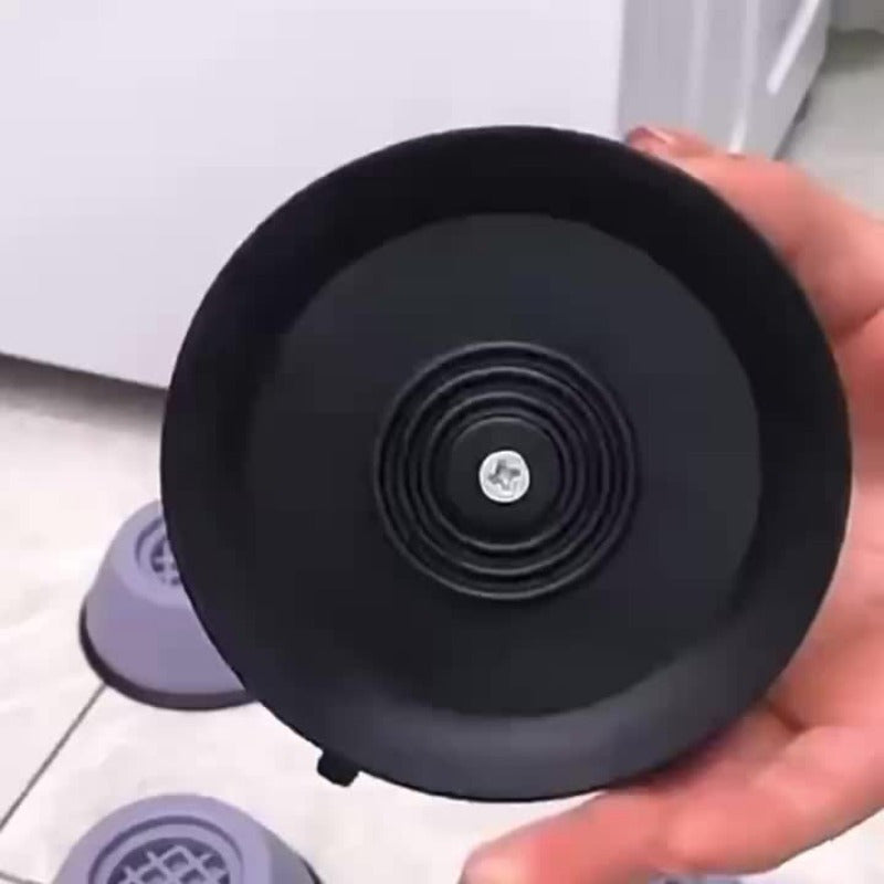 Washing Machine Stand with Vibration Control Anti-Slip Rubber Feet for Stability