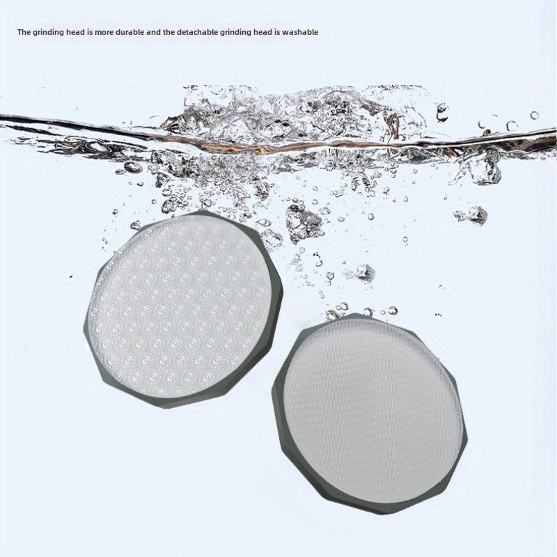 Rechargeable Electric Foot Grinder with 2-in-1 Design, LCD Display, USB Charging, 1200mAh Battery