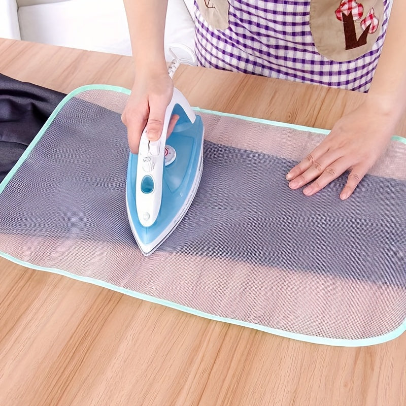 High-Temperature Resistant Ironing Mesh Pad with Zipper and Button Protection 60x40cm