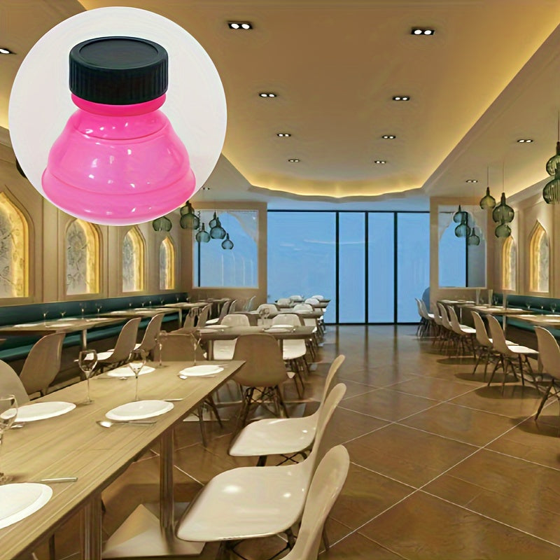 Tasodifiy Rangli Soda Saver Bottle Caps 3ta/6ta uchun, yopishtirish va shisha ustki va bankalar qopqog'ini himoya qilish uchun.