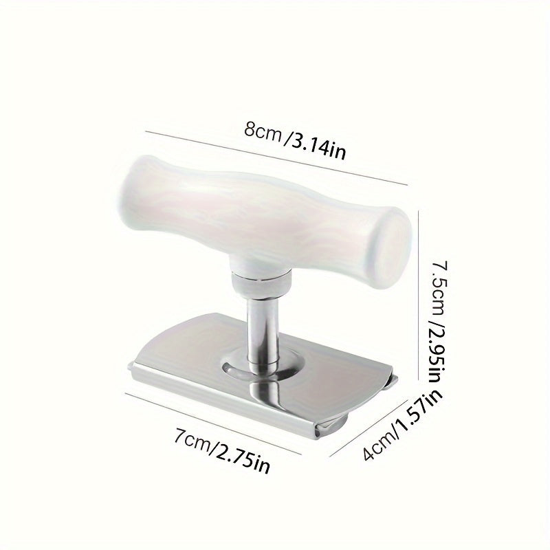 Открывалка для банок из нержавеющей стали с регулируемым захватом для легкого открывания крышек - необходимый кухонный инструмент.