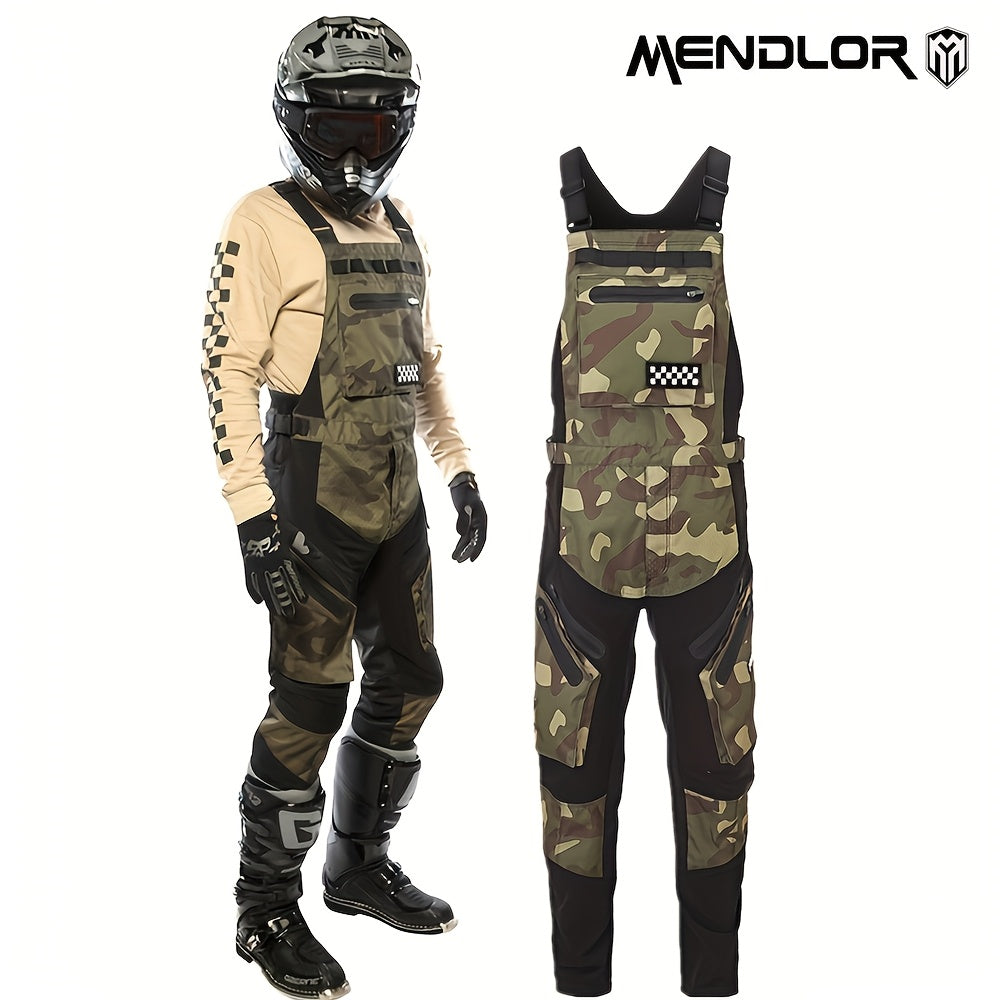 Off-Road Strap Pants for Motorcycle and Mountain Bike Racing Breathable Quick-Drying Elastic