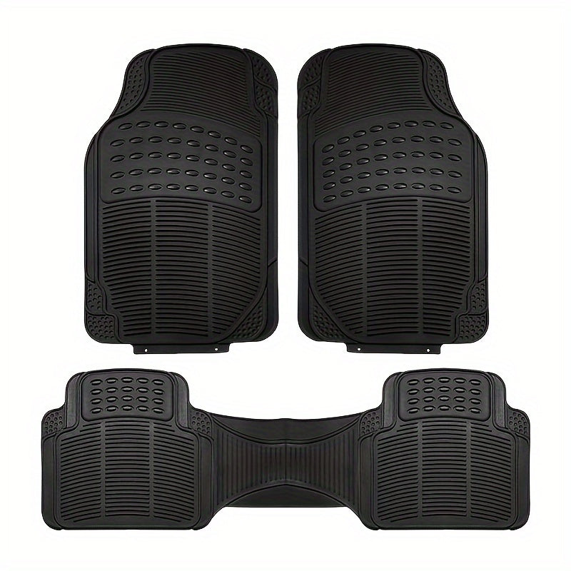 All-Weather Car Floor Mats PVC Non-slip Easy to Clean Universal Sedan SUV