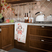 Decorative Christmas Tree Gift Snowflake Deer Snowman 18x66cm