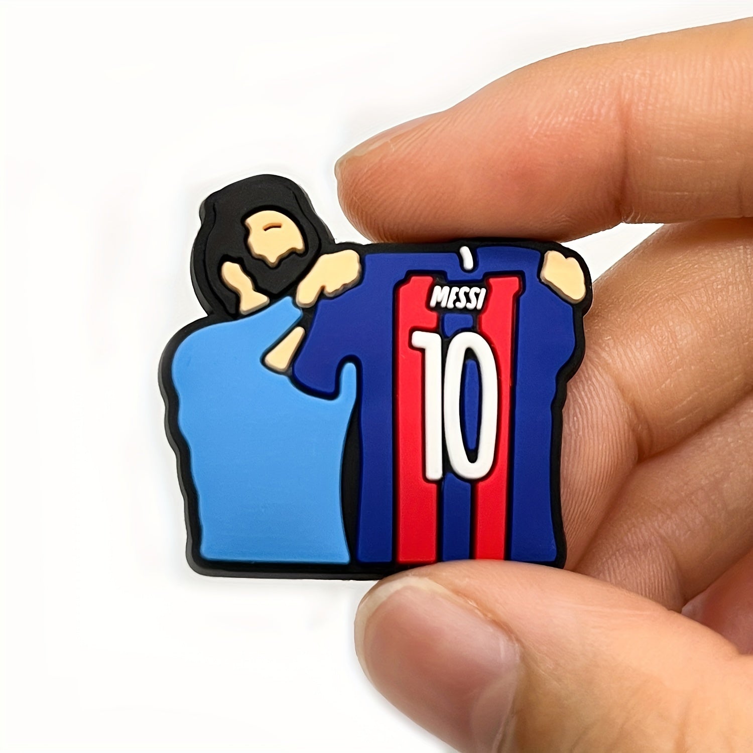 Unisex PVC Football Character Shoe Charms for Shoes Bags Bracelets