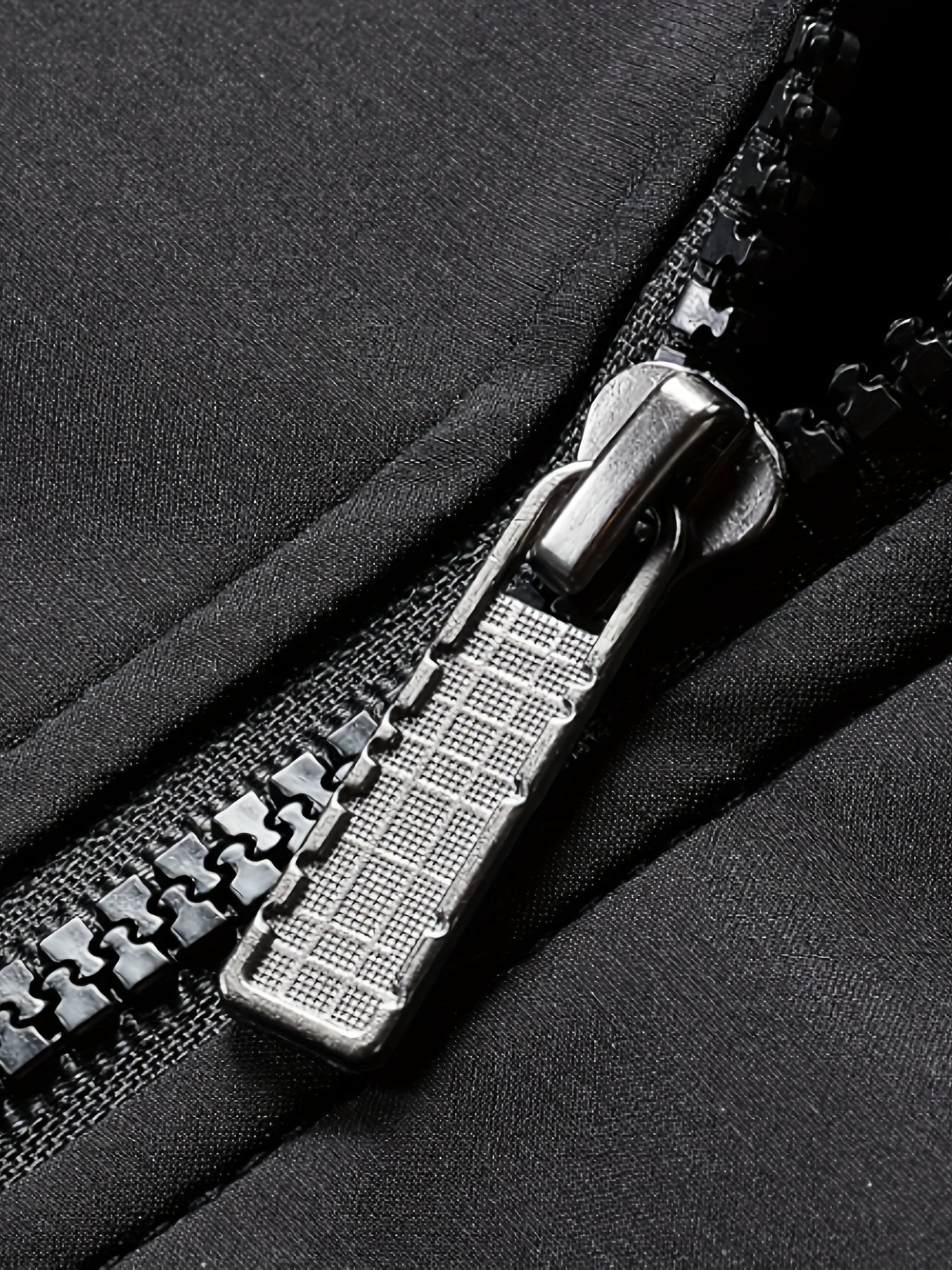 Мужское пальто с флисовой подкладкой, застежка-молния, однотонное, классический крой, полиэстер, теплое, повседневное