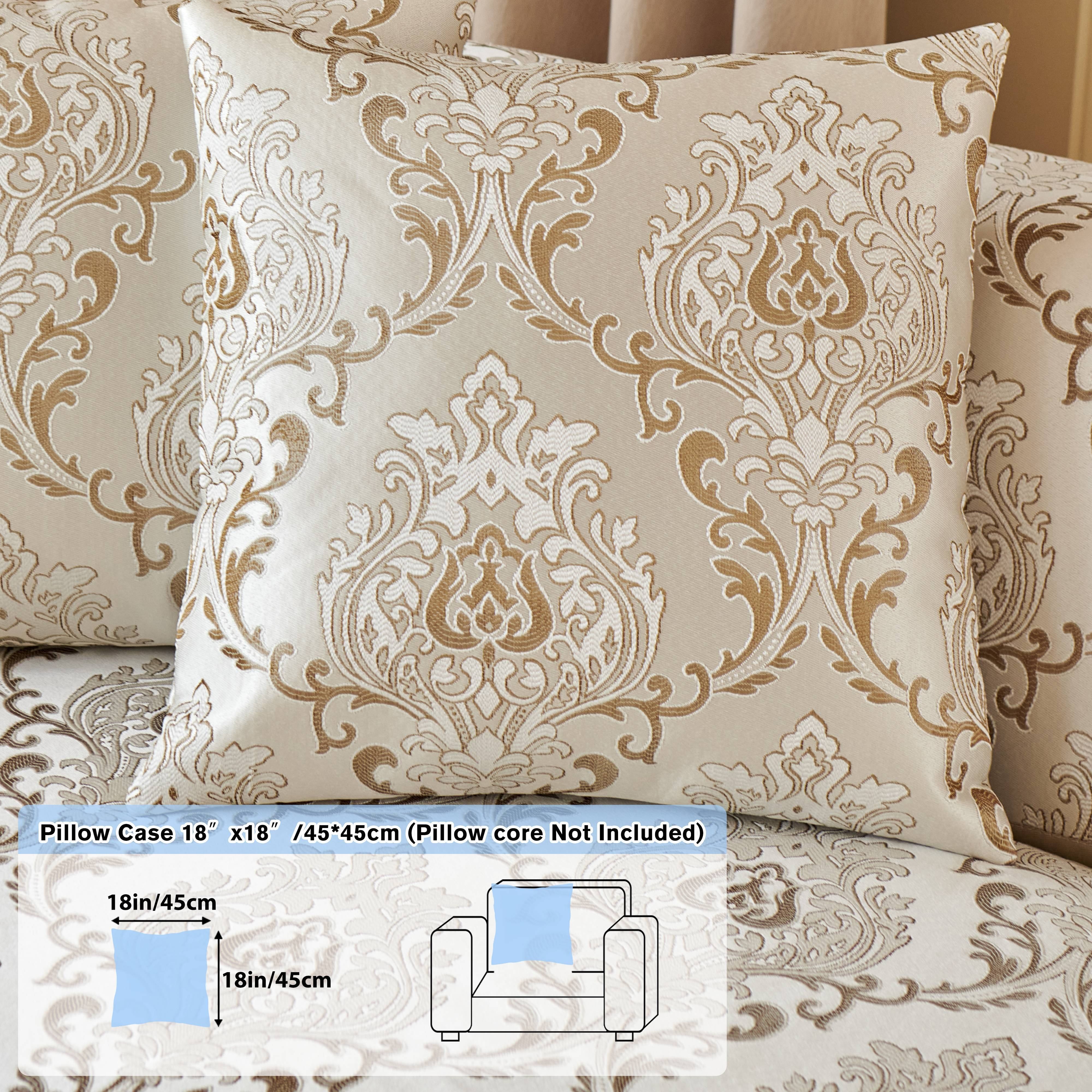 Серый цветочный чехол на диван для 1-4 мест, безопасный для домашних животных, нескользящий, моющийся в машине, из шенилла жаккарда, современный