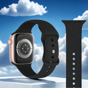 Water-Resistant Silicone Sport Watch Band for Apple Watch Series 1-10 SE Ultra 38-49mm