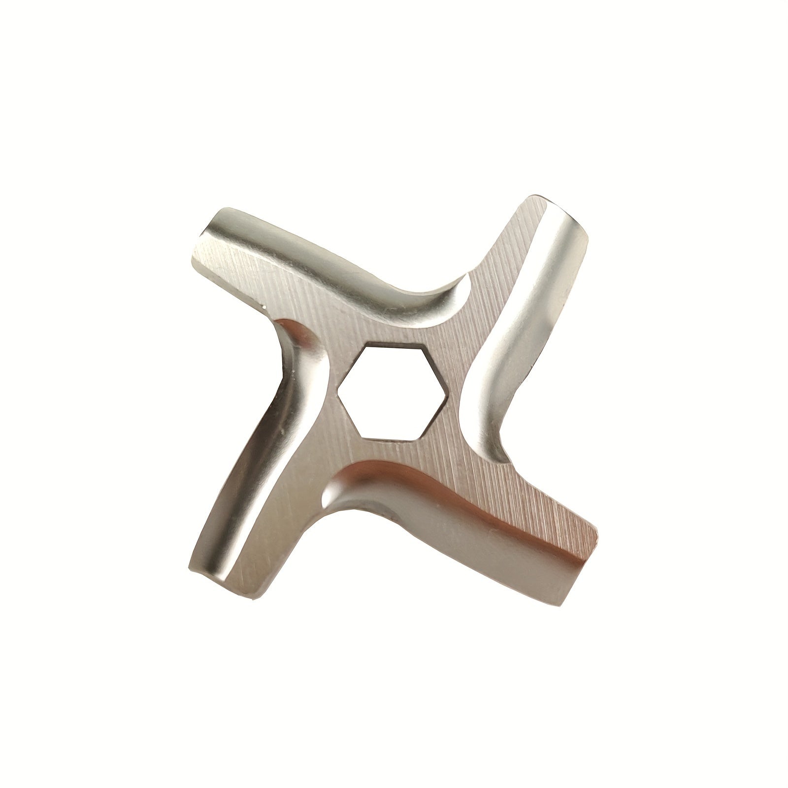 Moulinex HV3 HV4, Vitek VS010, VT 3610 va VT 3611 uchun 3 ta pichoqdan iborat zanglamaydigan po'latdan yasalgan go'sht maydalagich pichoq to'plami, zaxira qismlari