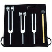 Набор тюнинговых вилок для исцеления чакр из алюминиевого сплава 128Hz 256Hz 512Hz для терапии и звукового исцеления