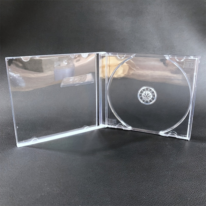 Clear Acrylic CD DVD Disc Case for Living Room Storage Multipurpose Organizer