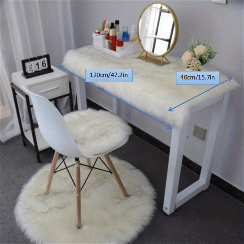 Розовый искусственный меховой ковер мягкий пушистый шег-коврик для гостиной, спальни, детской