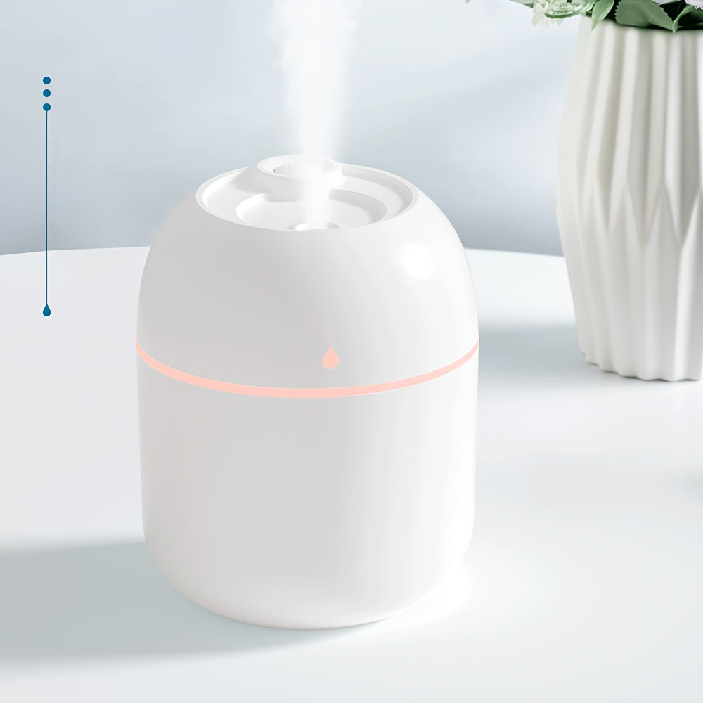 Мини-увлажнитель воздуха для стола USB, тихий, компактный, для офиса и дома, без батареи