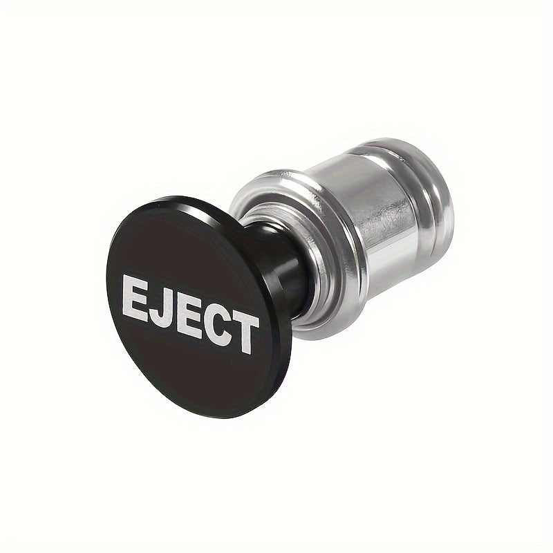 Черная анодированная алюминиевая кнопка для замены аксессуара для автомобильных ракетных огней