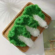 3 ta oshxona tozalash cho'tkasi to'plami, polyester idish yuvish cho'tkasi, yog'li bo'lmagan to'qilgan dizayn