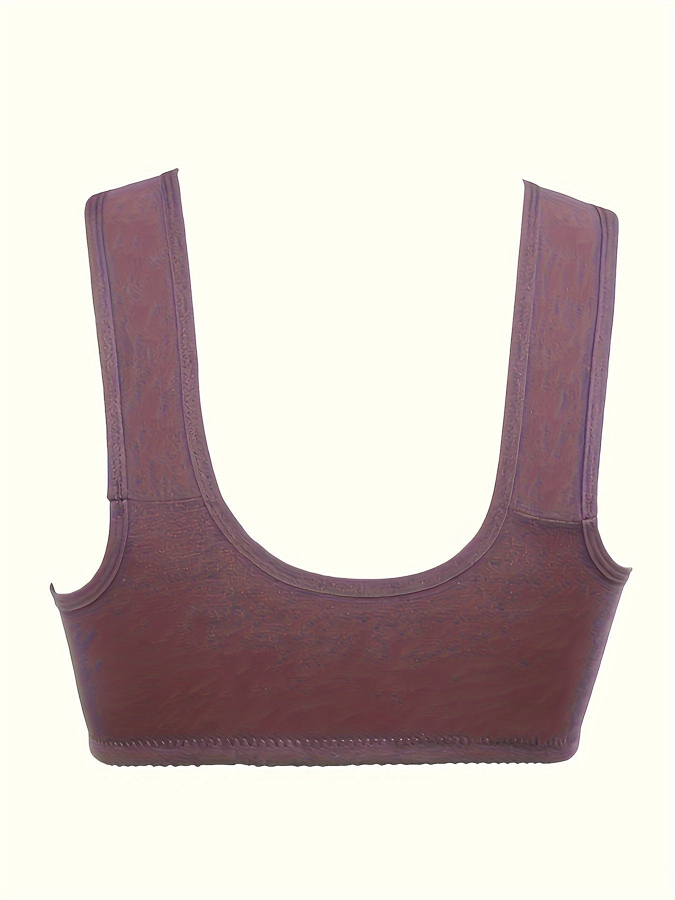 4-Pack Wireless Bras for Women with Front Clasp Light Padding and Beautiful Back Design