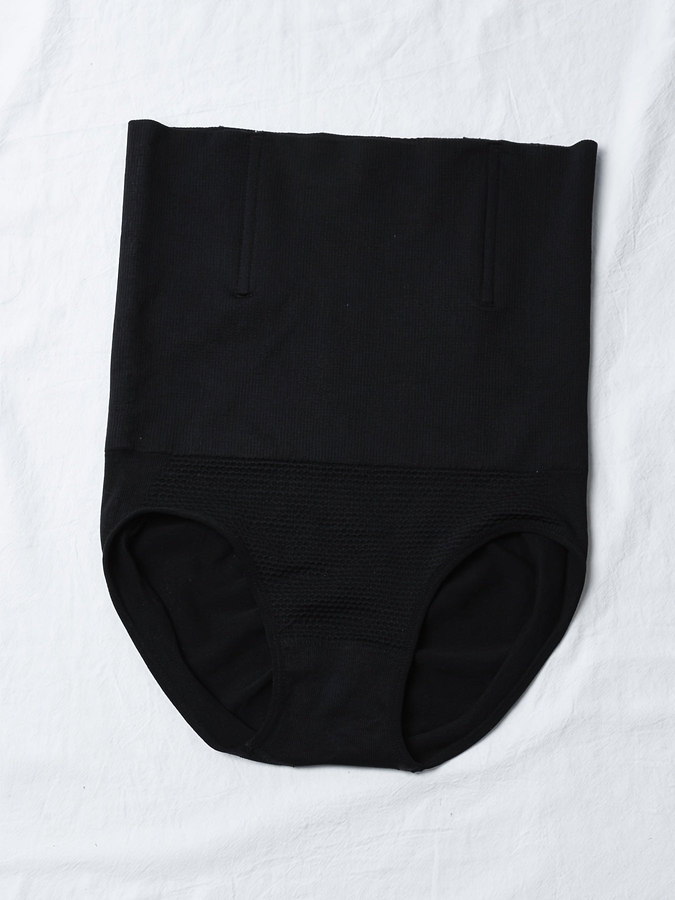 Women's High Waist Tummy Control Seamless Shapewear Panties Solid Color