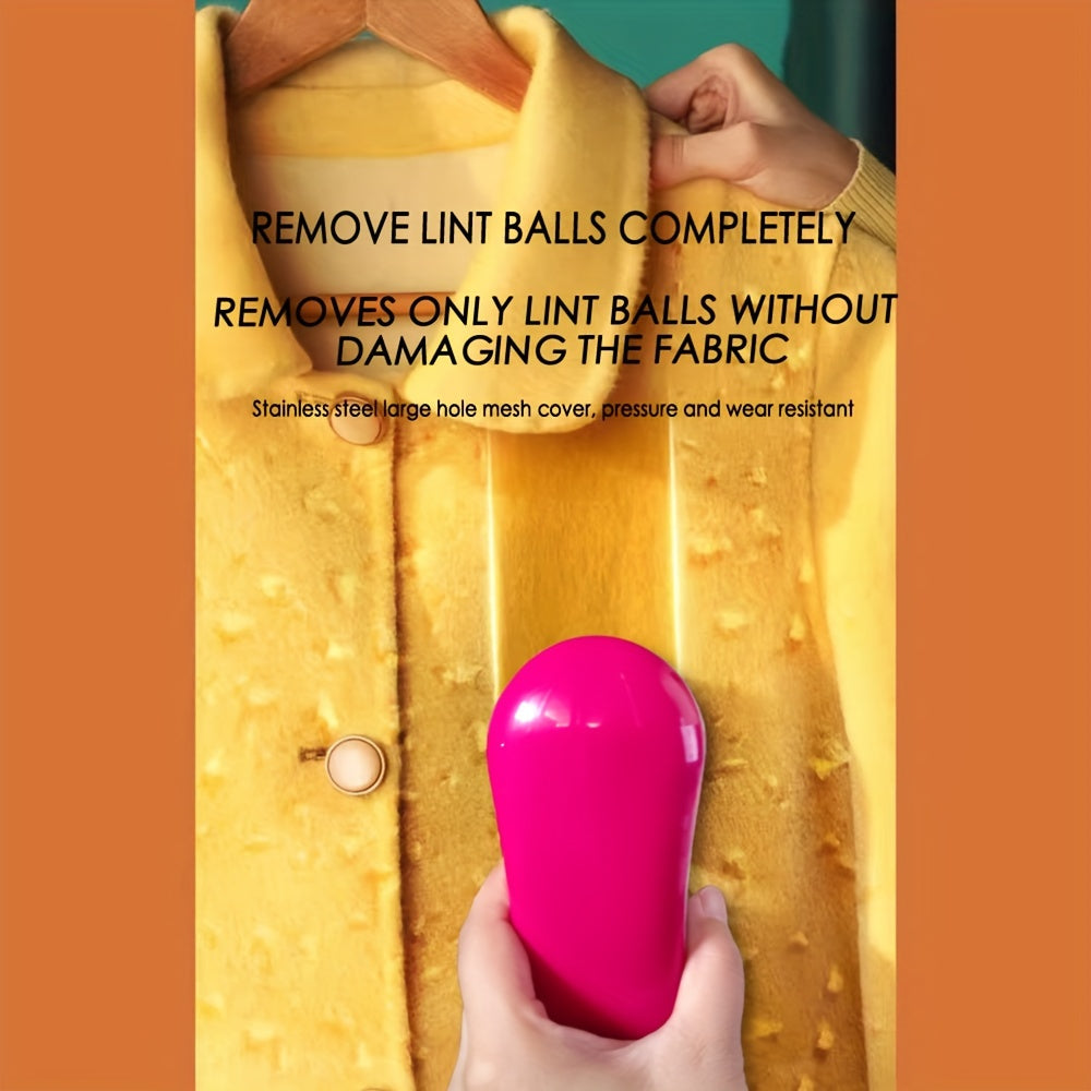 USB Powered Fabric Shaver for Removing Lint Balls and Fuzz from Clothing and Upholstery