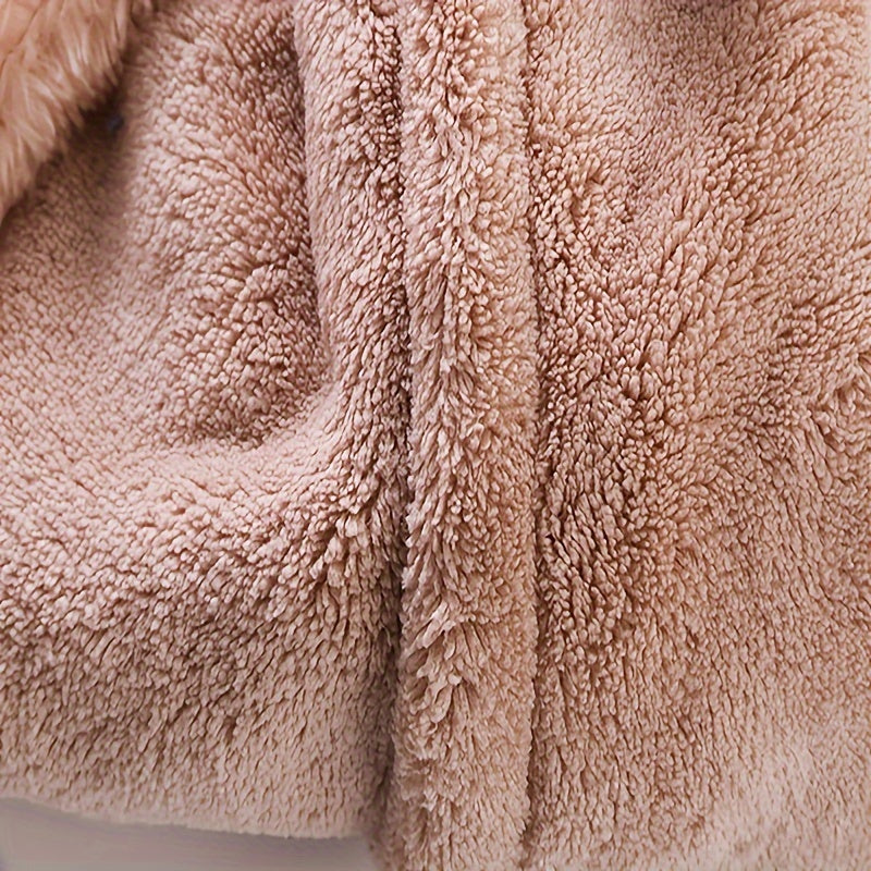 Микрофибровое кухонное полотенце с узором маленького кролика, впитывающее, мягкое, для кончиков пальцев