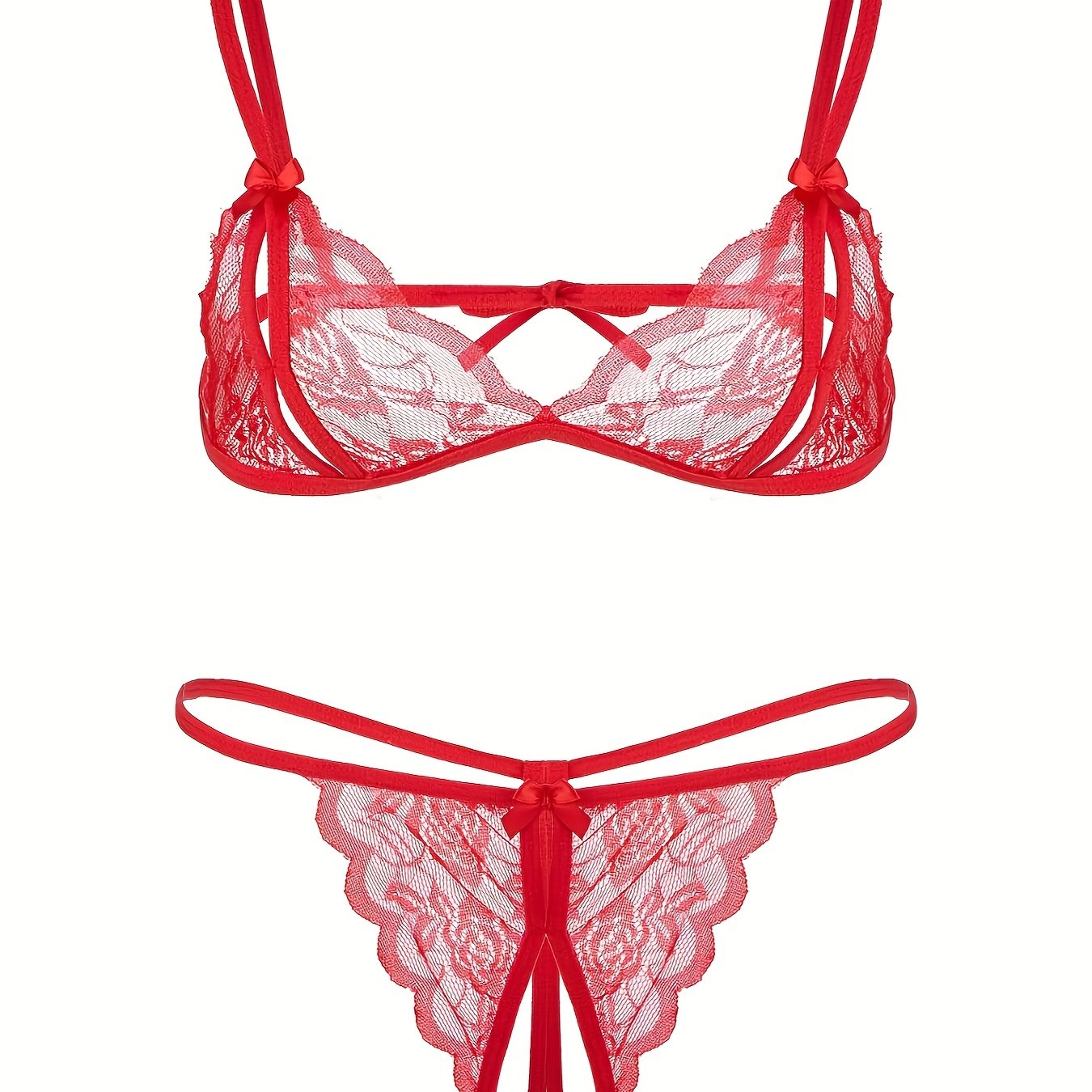 Women's Cotton Underwear Set with 3 Pairs in Assorted Colors