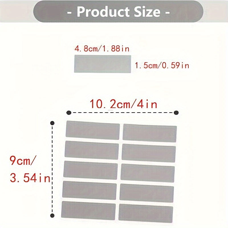 Set of 100 Matte Finish DIY Scratch Off Cards for Parties and Events