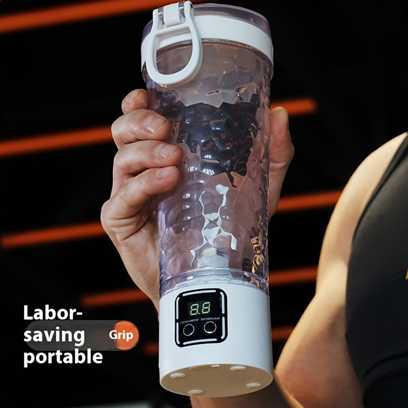 Avtomatik aralashtiruvchi sayohat mug'i, qahva va protein kokteyllari uchun 16oz qora